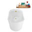 Baignoire autoportante 59 "avec drain interne Streamline-102282161