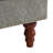 Upholstered Nailhead Trim Accent Chair With Throw Pillow And Solid Wood Legs-1749071132