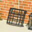 48cm W Metal Log Rack