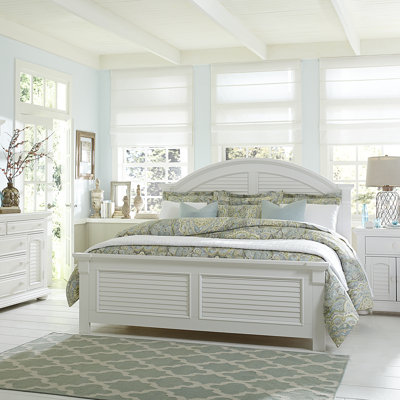 Summer House I Queen Panel Bed, Dresser & Mirror, Chest, Night Stand -  Liberty Furniture, LB607-BR-QPBDMCN