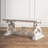 Emersyn 46" Solid Wood Distressed Scrollwork Coffee Table