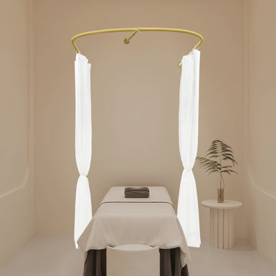 U-Shaped Beauty Salon Partition Curtain/Room Divider With Curtain