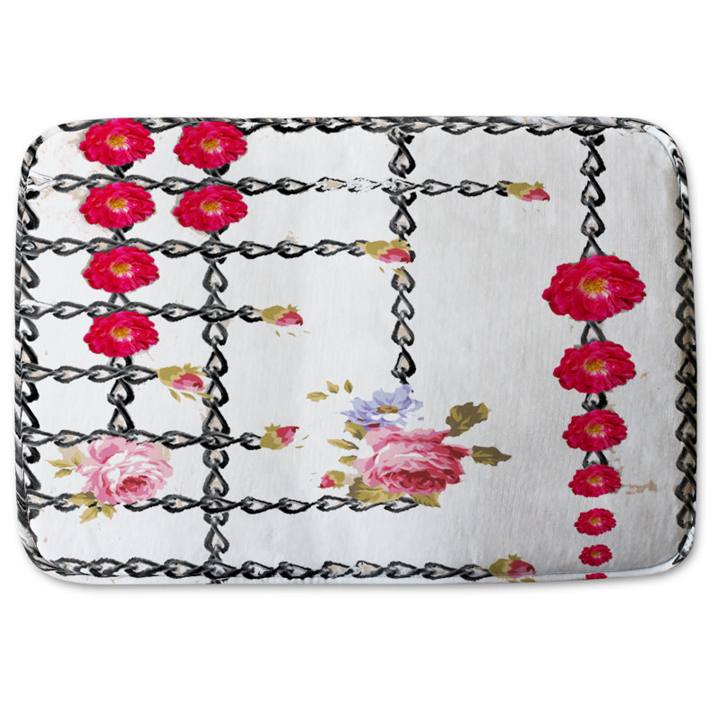 Neev Polyester Shower Curtain Set
