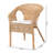 Caridwen Modern Bohemian Natural Rattan Dining Chair