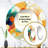 Colorfull Hexagone I - Abstract Shapes Large Wall Mirror, Modern Round Unique Mirror, Printed Metal Art-97182976