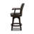 Meola Swivel Upholstered Counter Stool with Solid Wood Frame-593858115-590138081