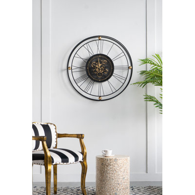 Metal Wall Clock