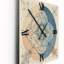 Horloge murale rétro géométrique Sacred Mystery-99634144