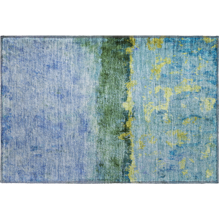 Premium Machine Washable Varroville AMF1716 Abstract Rug
