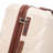 28 Inch ABS Hard Shell Large Travel Checked Luggage - Scratch Resistant Surface Four Multi-Directional Wheels, With Combination Lock And Side Hooks.