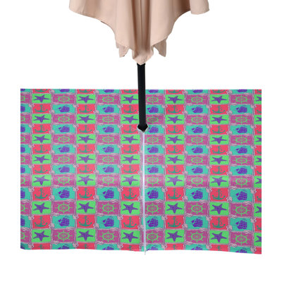 Nautical Patches Water Repellent Tablecloth