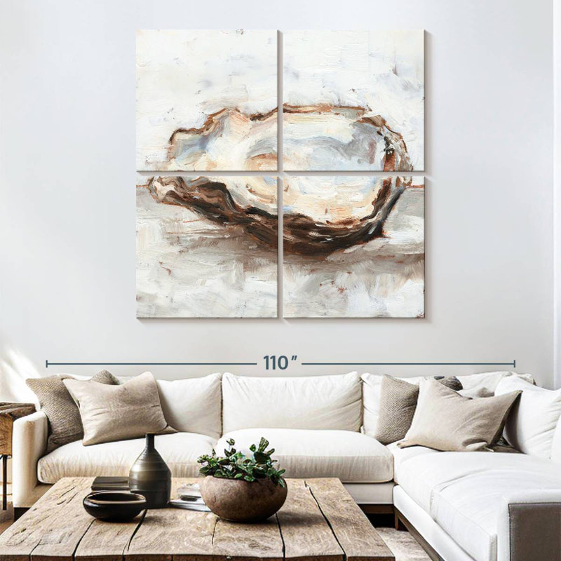 Yarlin Oyster Study II, H 74 po x l 74 po