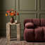 Table de bout / d'appoint en marbre véritable beige Abe-348167154
