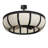 Prime Dome Glass Semi Flush Mount