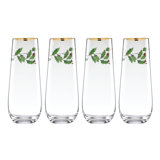 Holiday 4-Piece Glassware Set
