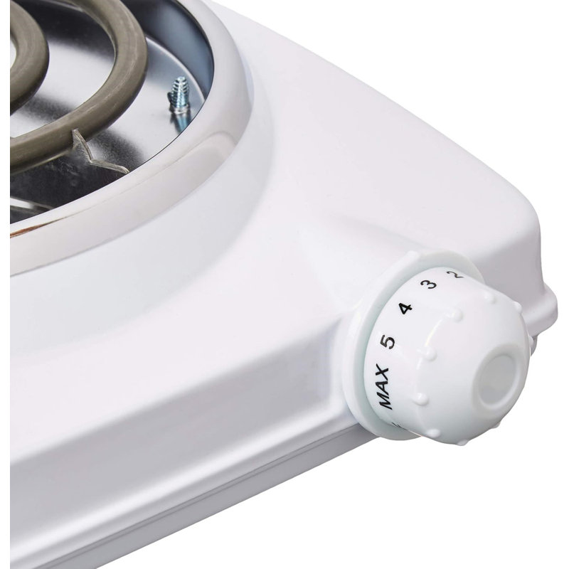 Brûleur électrique simple 1000W Brentwood (blanc)