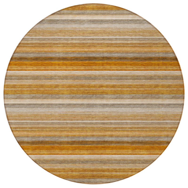 Tapis d'intérieur rond 8 po