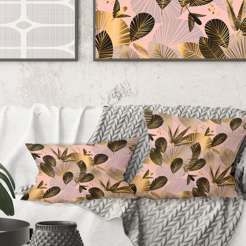 Coussin Golden Foliage III
