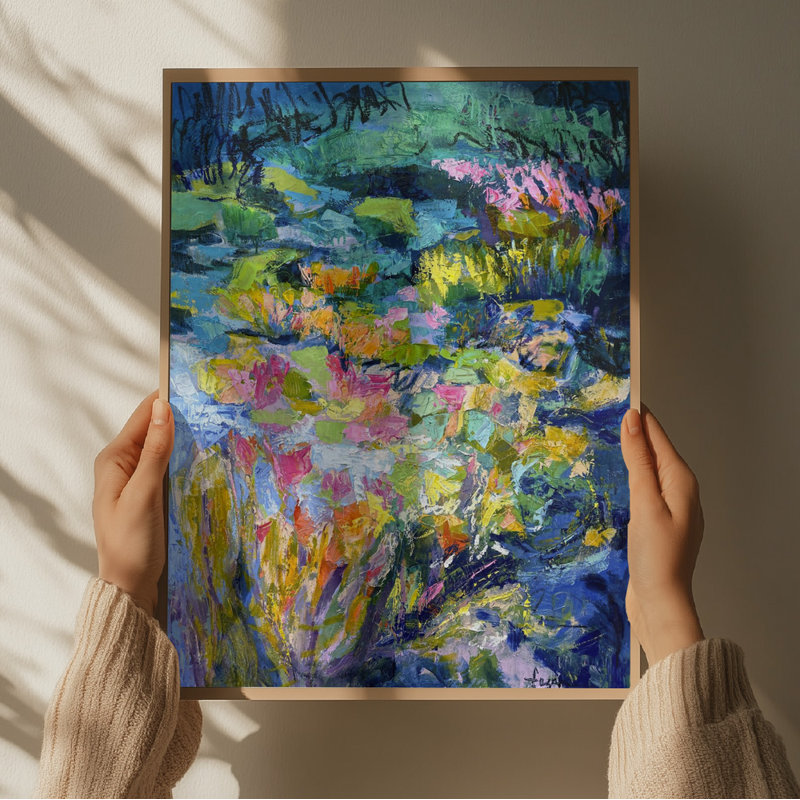 Reflections, 50.8cm H x 76.2cm W