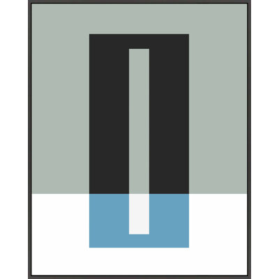 Bit of Blue by Jacques Pilon - Framed Wall Art