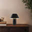 Folio 10-in Black dimmable LED Table Lamp-1496782498
