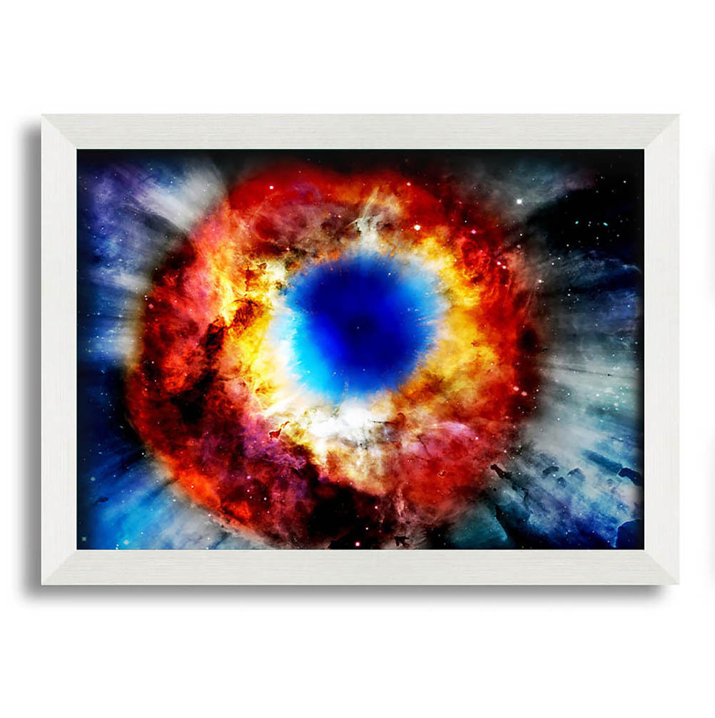 Das Auge des Universums Gerahmter Druck Wandkunst