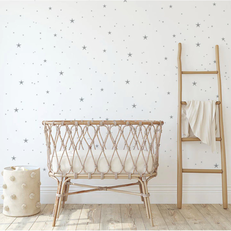 Adhésif décoratif étoiles scintillantes, Cuivre