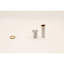 Lavabo de salle de bain en acier inoxydable 21 po x 17 po - lisse et propre, nickel brossé hygiénique 21 x 17