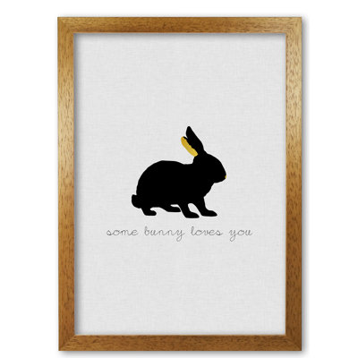 Some Bunny Loves You Animal - Print