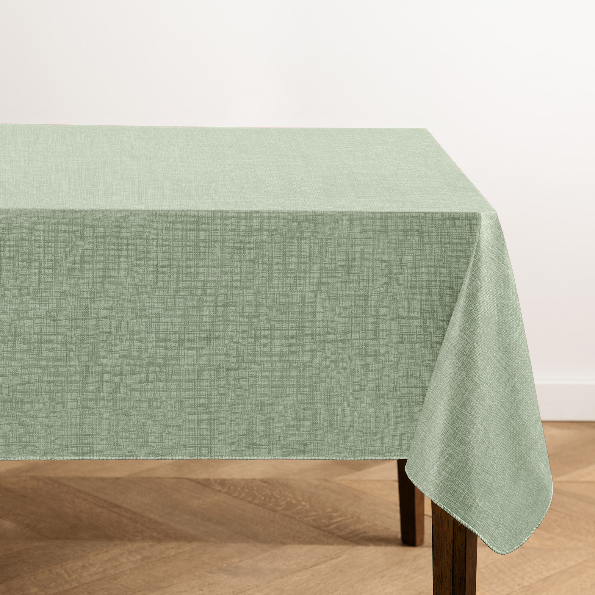 Winston Porter Monterey Linen Texture Vinyl Indoor/Outdoor Tablecloth ...