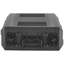 Étui de rangement 2U, profondeur de 12 po, étagère peu profonde avec compartiment pour microphone, construction en polyéthylène, loquets encastrés, installation facile pour amplificateur, profondeur interne de 8,7 po