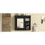 Armoire à pharmacie, armoire de rangement murale pour salle de bain, armoire murale moderne avec miroir, armoire à pharmacie, armoire à miroir avec 3 tablettes ouvertes, meuble-lavabo non inclus
