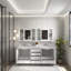 Ensemble de meuble-lavabo mural 80 po