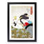 Reading with the Cat by Tsukioka Yoshitoshi - Picture Frame Painting Print-55597881-55597882