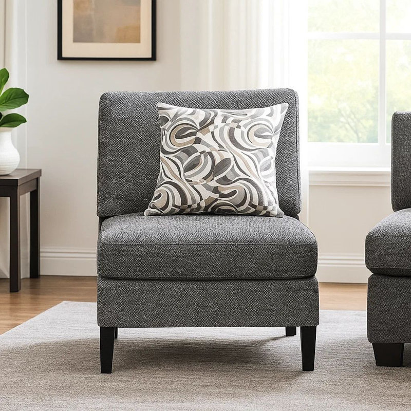 Fauteuil de chambre 26 po en chenille