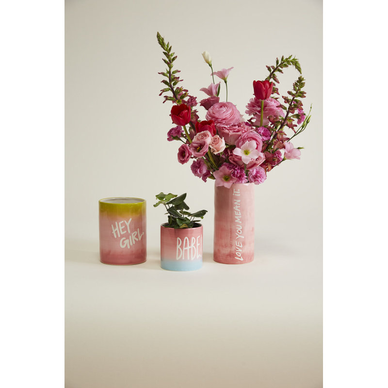 Vase Love Out Loud 4,5 po x 6 po
