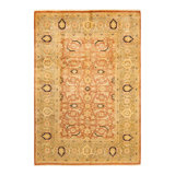 Classic One-of-a-Kind 6' 2" X 8' 10" Hand Knotted Area Rug