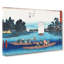 Inside The Boat by Utagawa Hiroshige - Wrapped Canvas-55361746