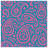 Pink Blue Paisley Pattern Quilted Bedspread All Sizes-130510182