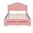Storage Bed with Tufted Headboard,LED-1883622607-1883622604