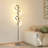 Jaxan 61'' Chrome LED Dimmable Tree Floor Lamp