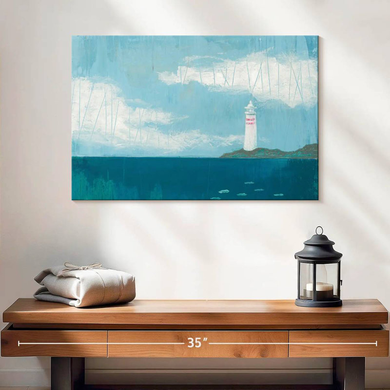 Aletra au phare, H 16 po x l 24 po