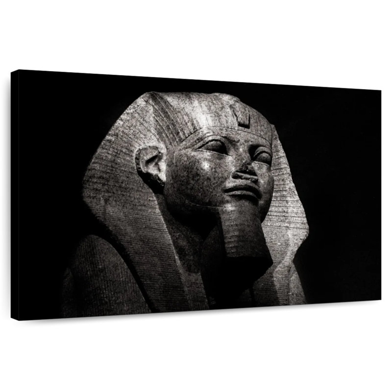 Brampt Closeup Black Sphinx, 24" H x 36" W