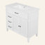 Meuble-lavabo 36 po avec lavabo, armoire de salle de bain avec tiroirs, cadre solide et panneau de fibres à densité moyenne, un paquet-1001439822-1001439821