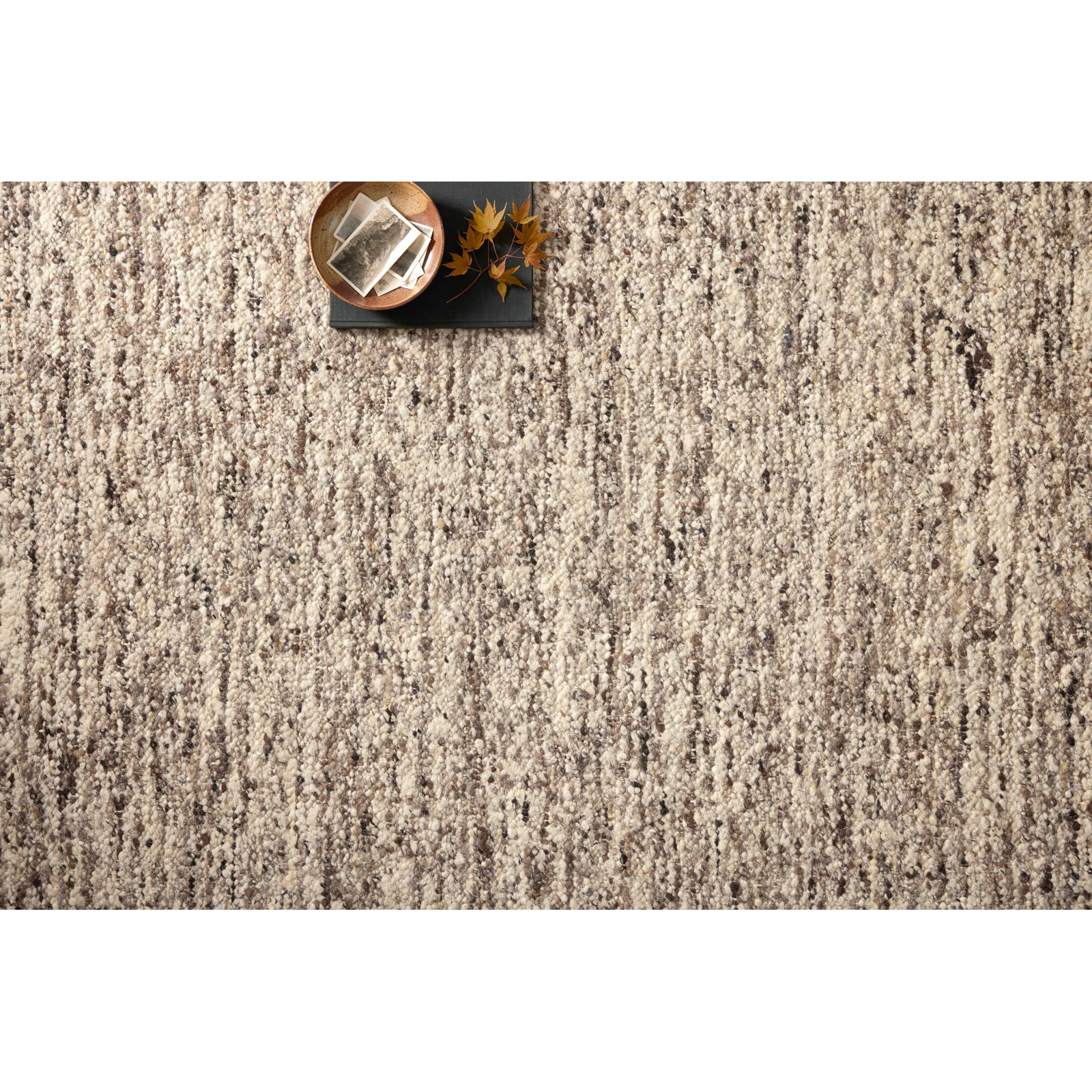 Crispin Silver Ivory Abstract Rug, Abstract, Rectangle 2' x 3'