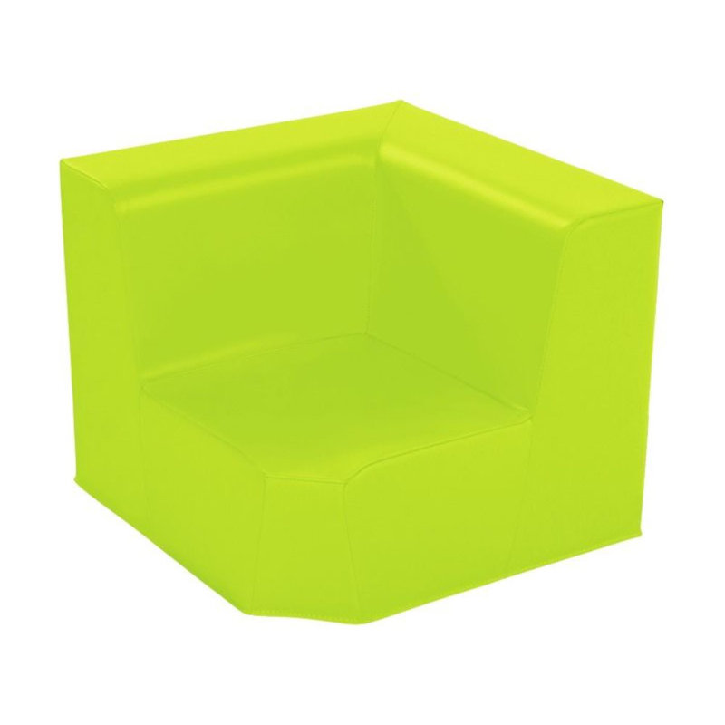 Harmony Series Corner Unit Seat Height: 9", Light Green