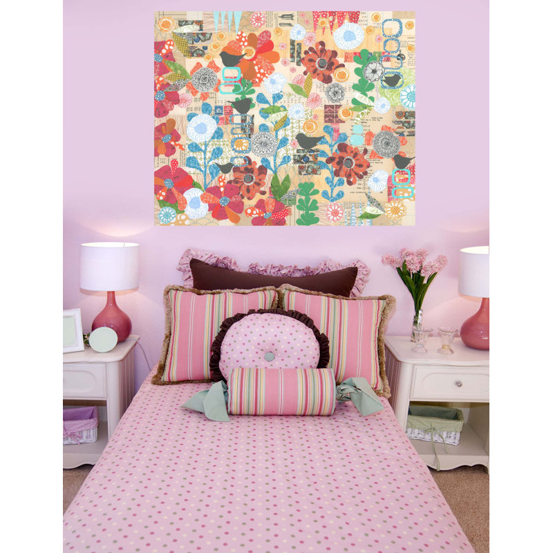 Non-Wall Damaging Wall Decal, 29.5" H x 36" W