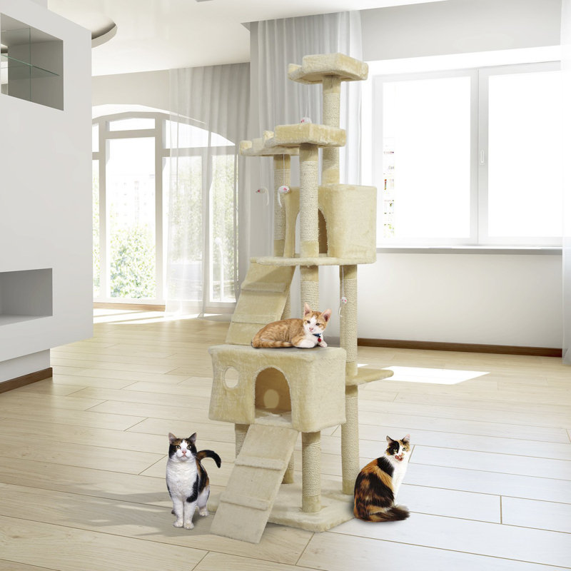 459.74cm H Cat Tree