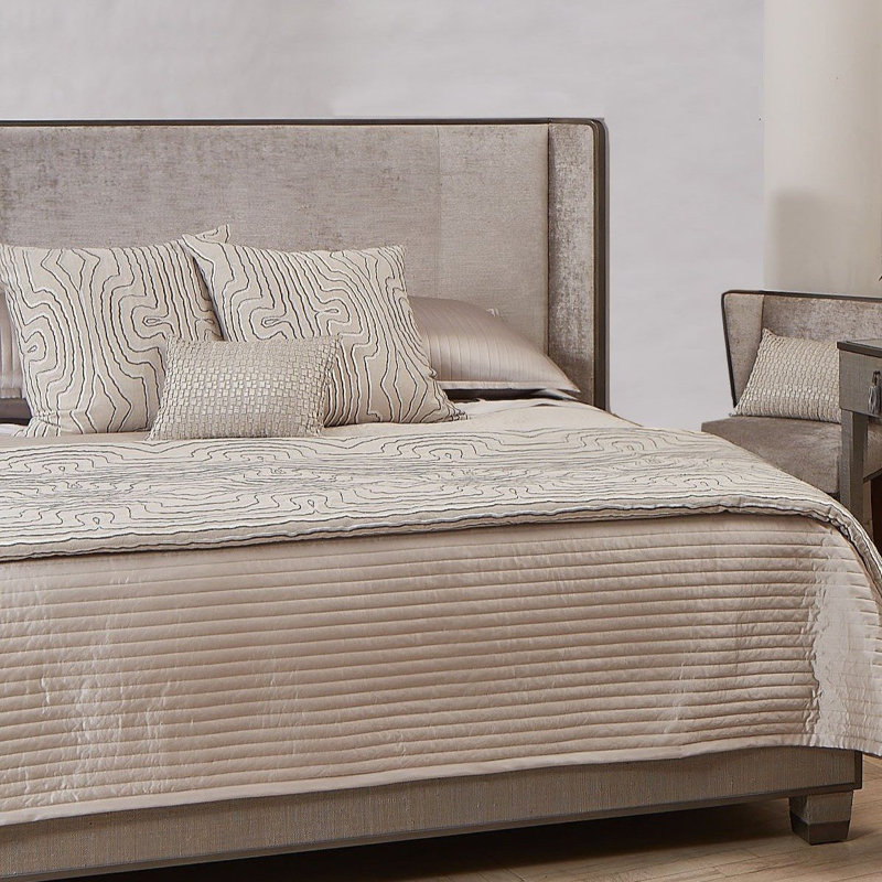 Contour Linen Square Pillow Cover & Insert