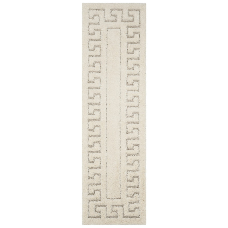 Tapis à poils longs Ertvelde Performance, Tapis de couloir 2 pi 3 po x 8 pi